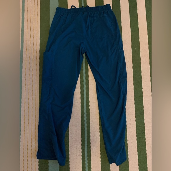 Cherokee scrub pant
Color: Caribbean blue 
Size: small - Picture 2 of 2